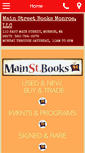 Mobile Screenshot of mainstbooksmonroe.com